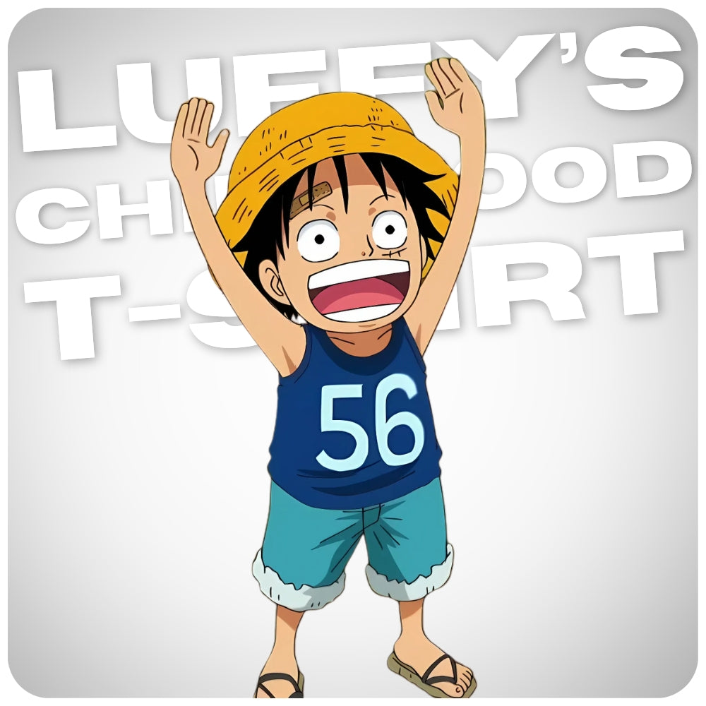 Luffy's Childhood T-Shirt "56"