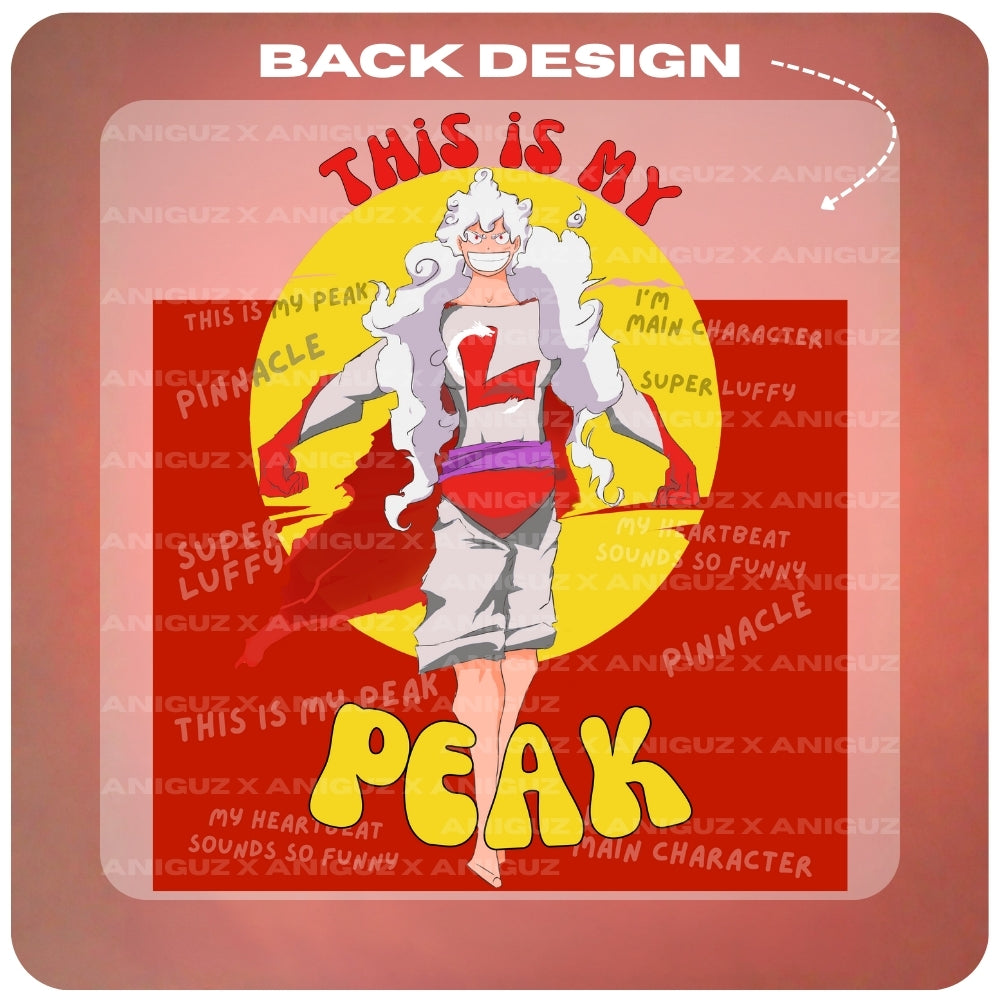 Super Luffy One Piece Anime Unisex Oversized Hoodie - 100% cotton streetwear from Aniguz