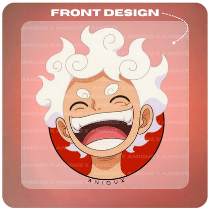 Super Luffy One Piece Anime Unisex Oversized Hoodie - 100% cotton streetwear from Aniguz