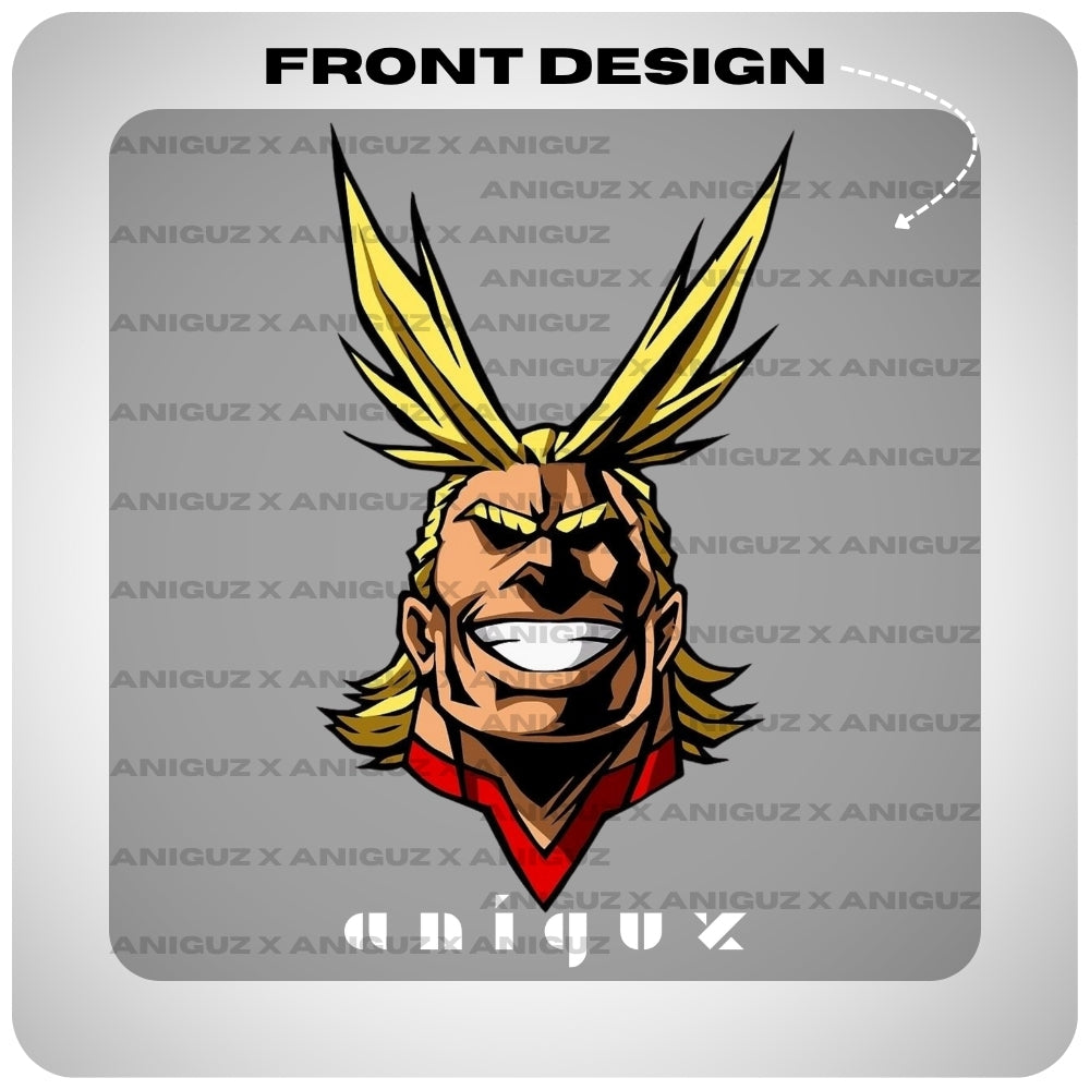 My Hero Academia All Might - I'm Here Oversized T-shirt - Unisex T-shirt from Aniguz