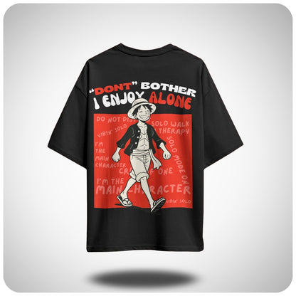 Luffy One Piece Oversized Anime T-shirt by Aniguz