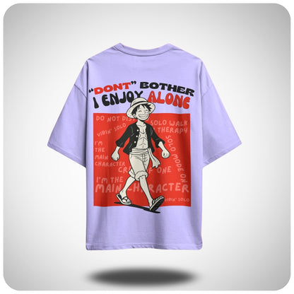 Luffy One Piece Oversized Anime T-shirt by Aniguz