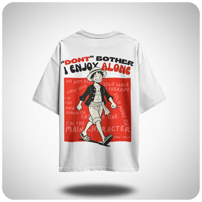 Luffy One Piece Oversized Anime T-shirt by Aniguz