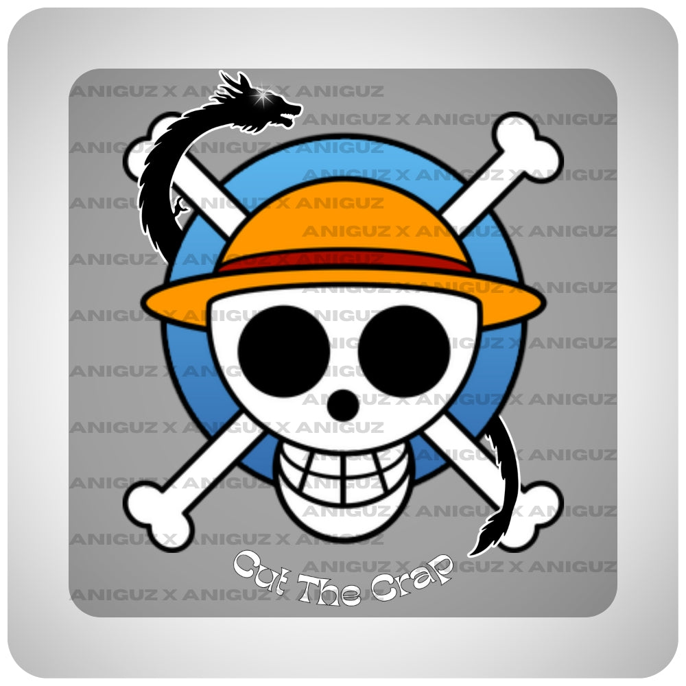 Luffy, Zoro, and Sanji One Piece oversized anime T-shirt by Aniguz