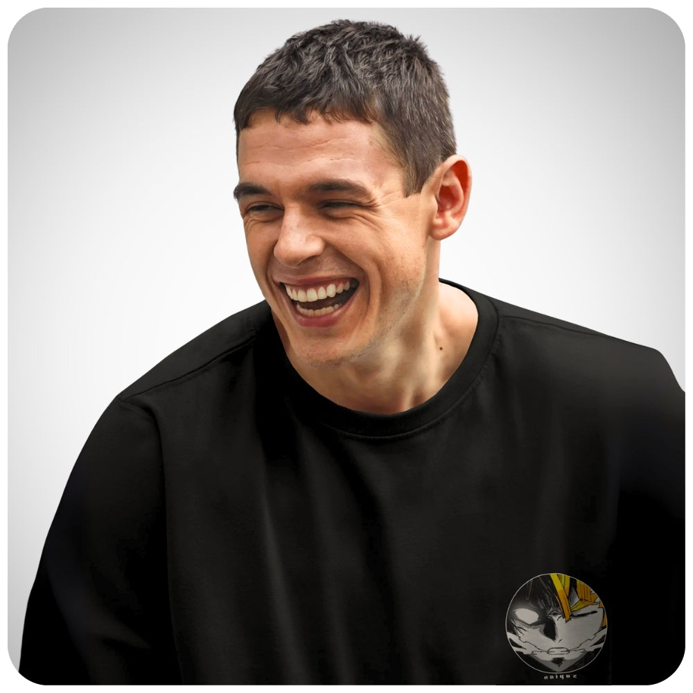 Zenitsu Demon Slayer Oversized Anime T-shirt by Aniguz